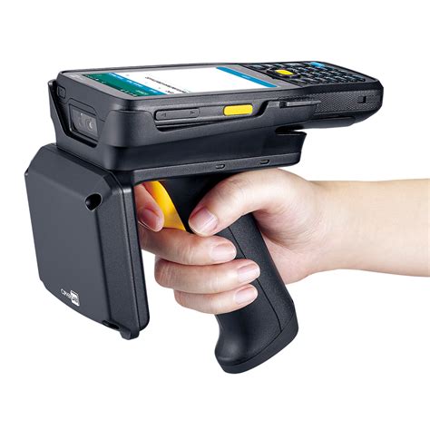 rfid hand scanner|rf scanner with label printer.